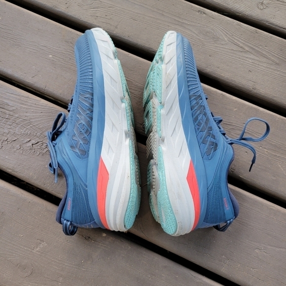 Hoka One One Bondi 7 Real Teal/Outer Space Running Athletic‎ Shoes Sneakers 11.5 main image 7